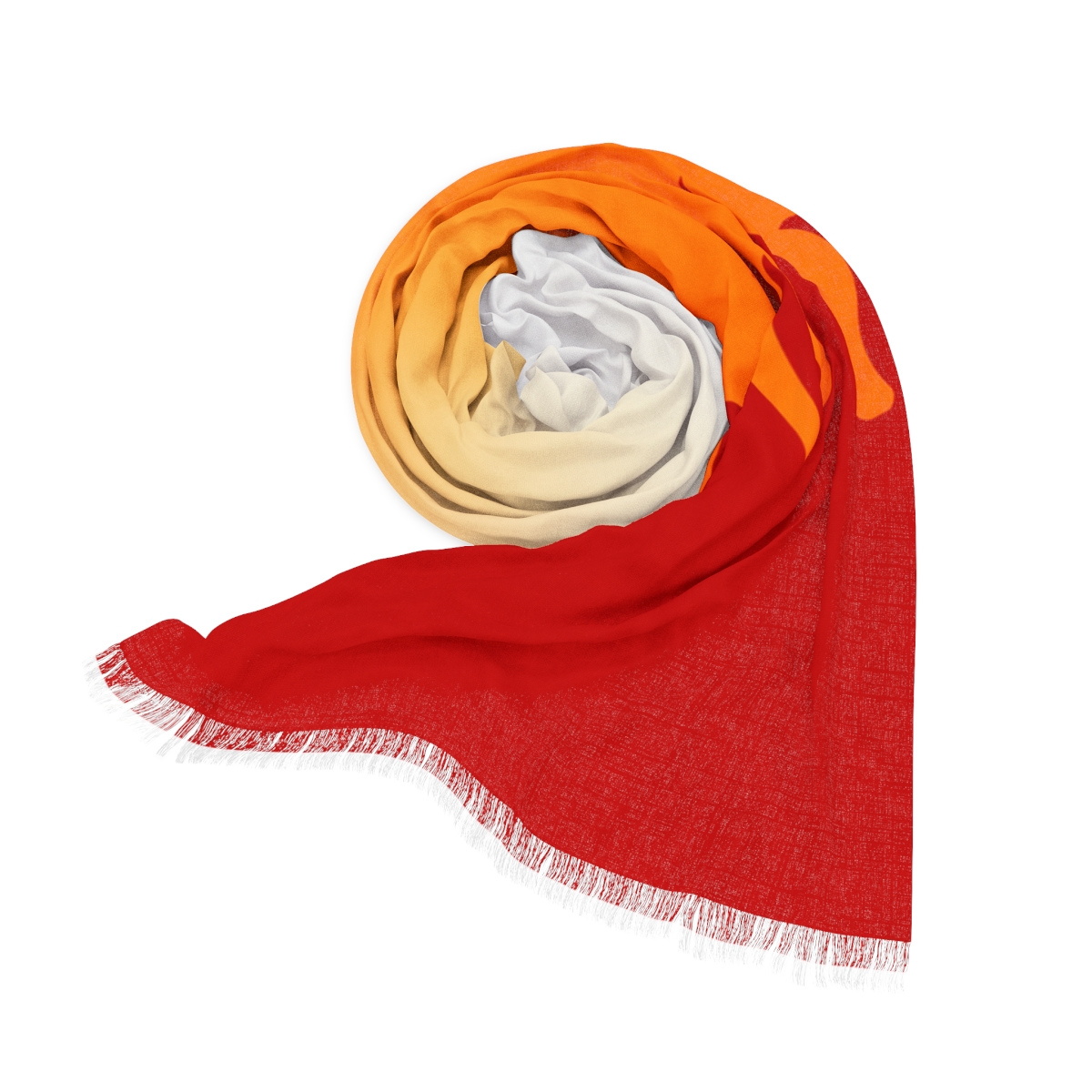 Rengoku Fire Anime Scarf | Lightweight Japanese-Inspired Wrap