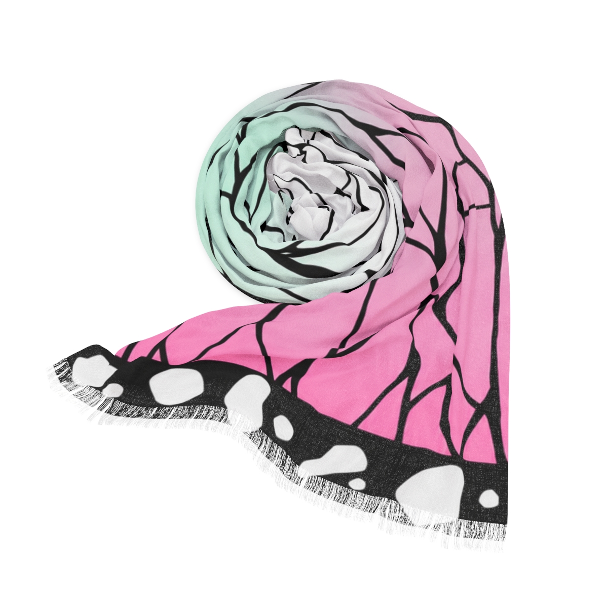 Shinobu Anime Scarf | Lightweight Japanese-Inspired Wrap