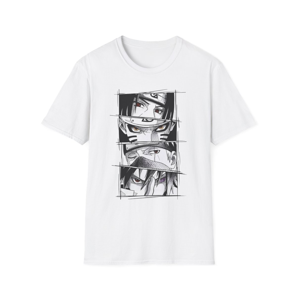 Unisex JL Anime T-Shirt Softstyle - Naruto Anime Manga Lover