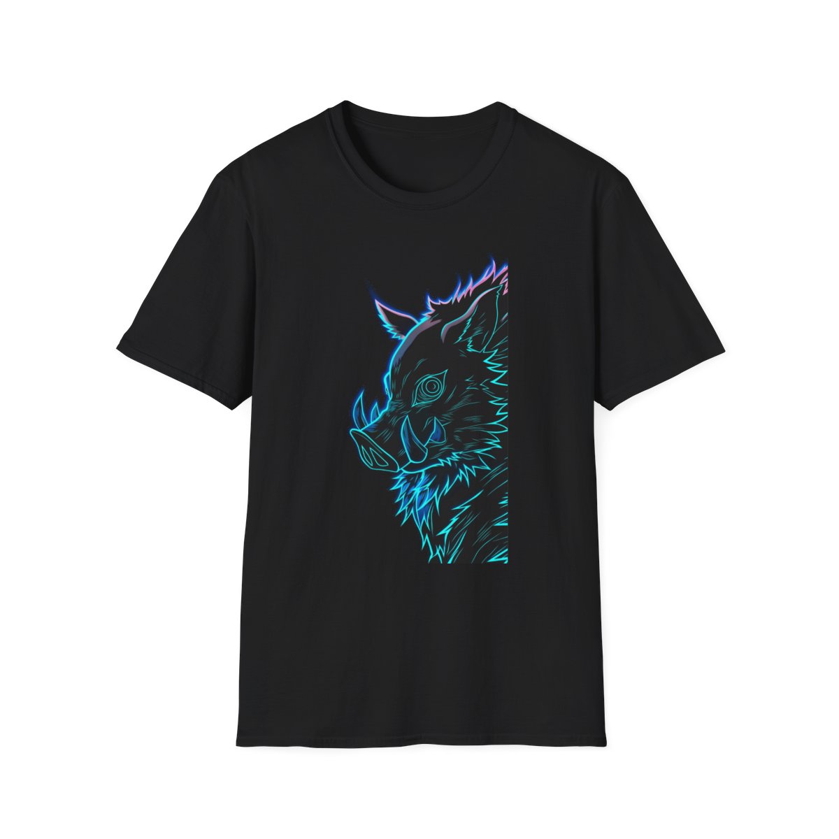 Demon Slayer Unisex JL Anime T-Shirt Softstyle - Inozuke Mask