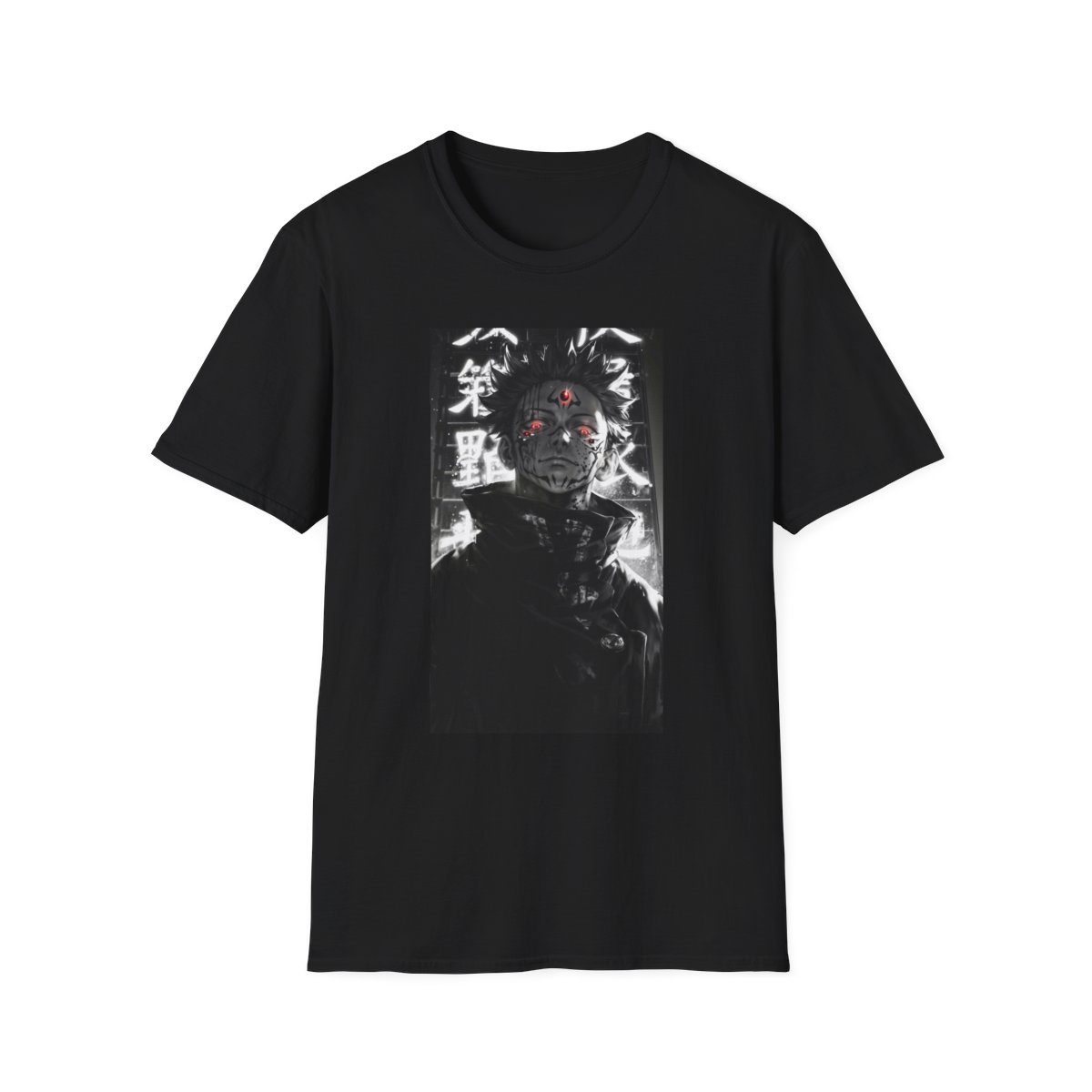 JJK Unisex JL Anime T-Shirt Softstyle - Ryomen Sukuna