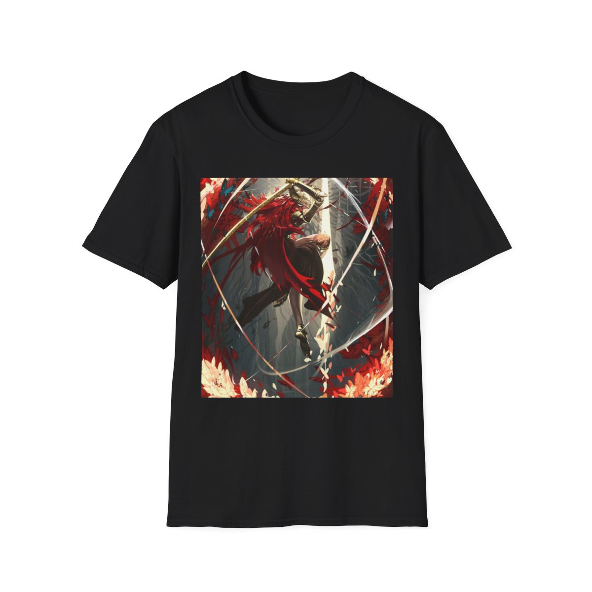 Unisex JL Anime T-Shirt Softstyle - Elden Ring Malenia
