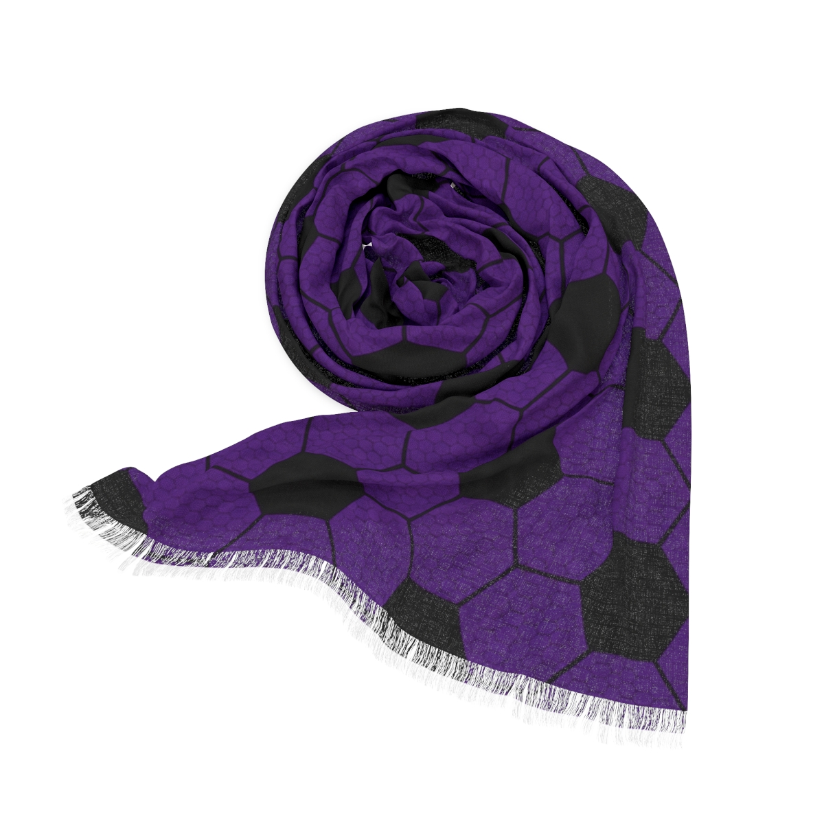 Lightweight Anime Scarf Vibrant Japanese-Inspired Design Soft, Semi-Translucent, Perfect for Conventions & Everyday Kokushibo Style