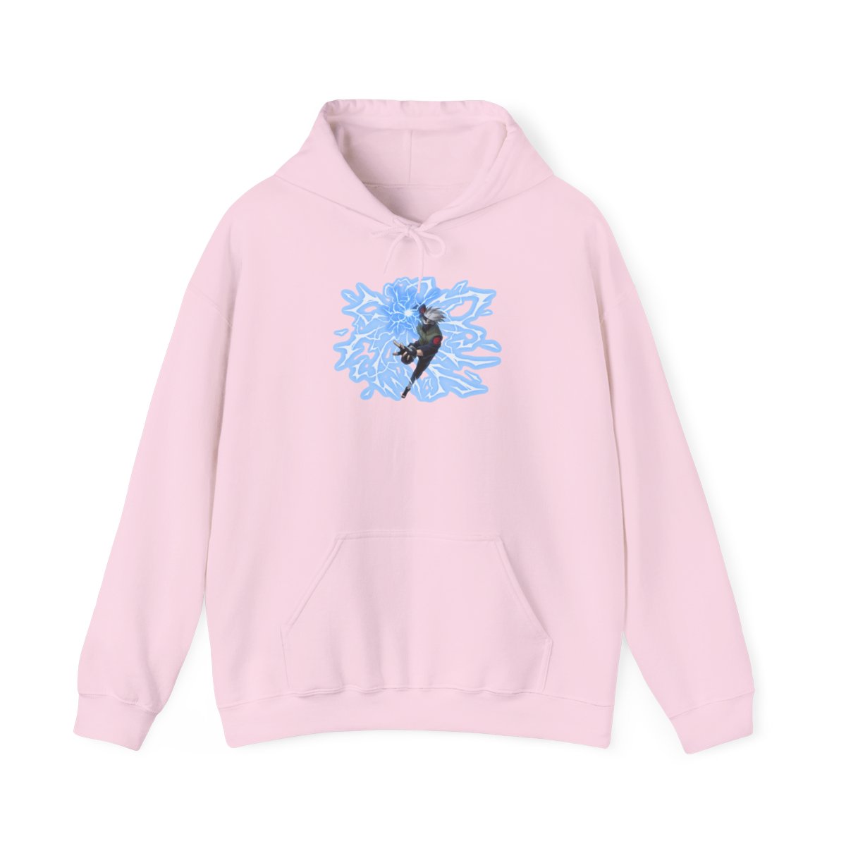 Unisex Heavy Blend JL Anime Hooded Sweatshirt- Hatake Kakachi Chidori