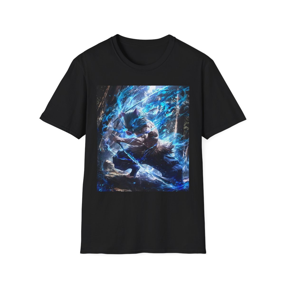 Demon Slayer Unisex JL Anime T-Shirt Softstyle - Inozuke Power