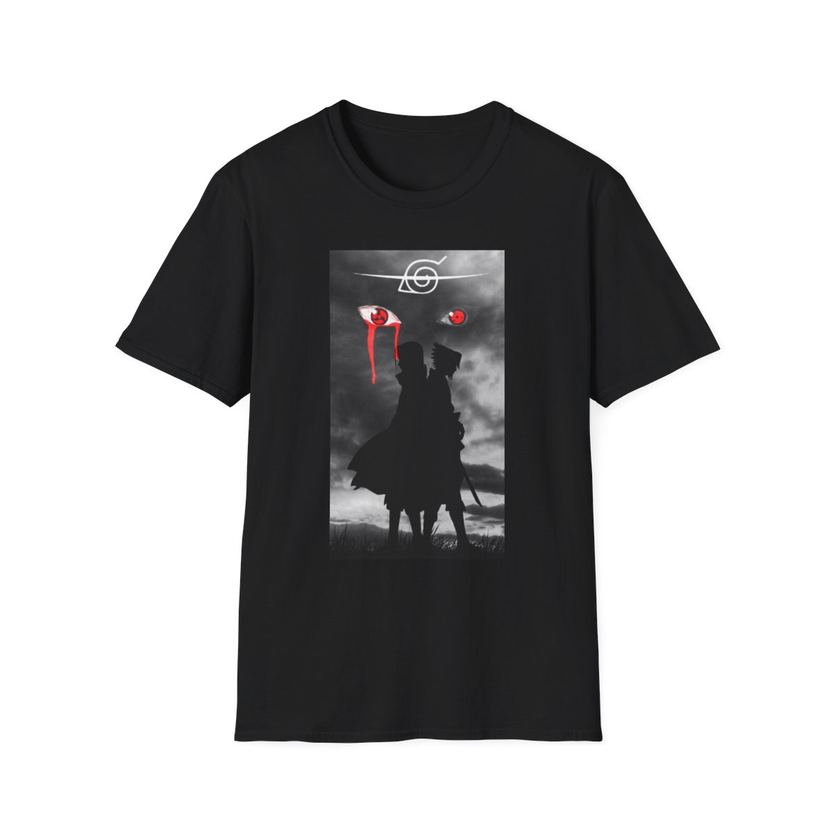 Unisex JL Anime T-Shirt Softstyle - Itachi vs Sazuke
