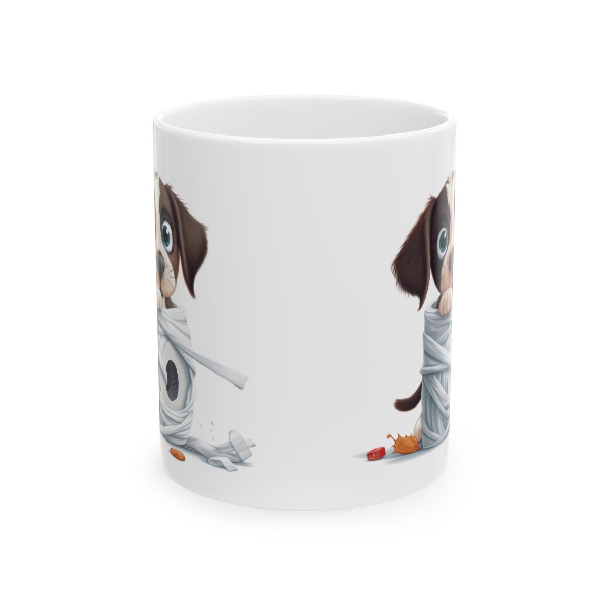 Puppy Mug, Puppy Dogs Gift, Puppy Mom Gift, Gardener Mug, Dog Lovers Mug