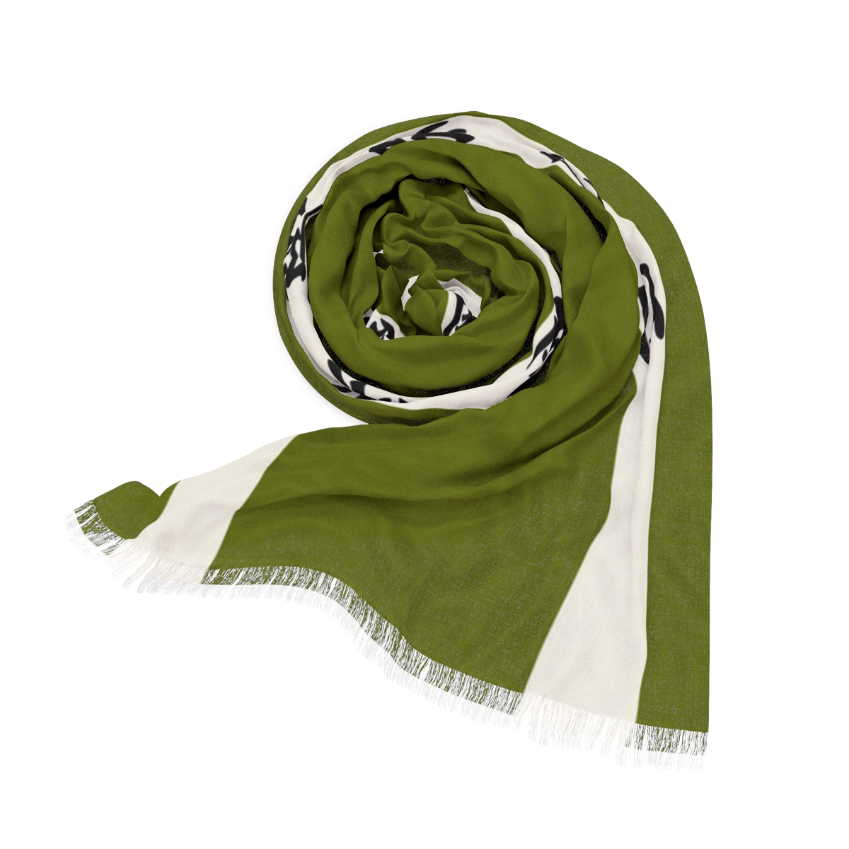 Lightweight Anime Scarf Vibrant Japanese-Inspired Design Soft, Semi-Translucent, Perfect for Conventions & Everyday Gyomei Himejima Style