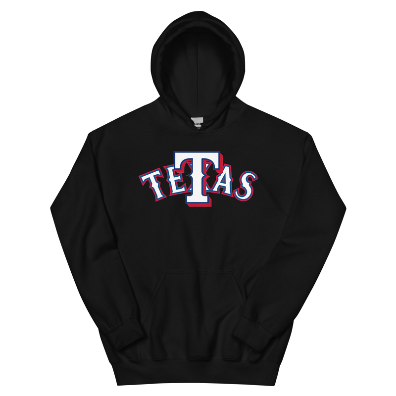 JL TETAS Unisex Hoodie – Soft & Cozy, Texas Baseball Fan Warm & Stylish Fit